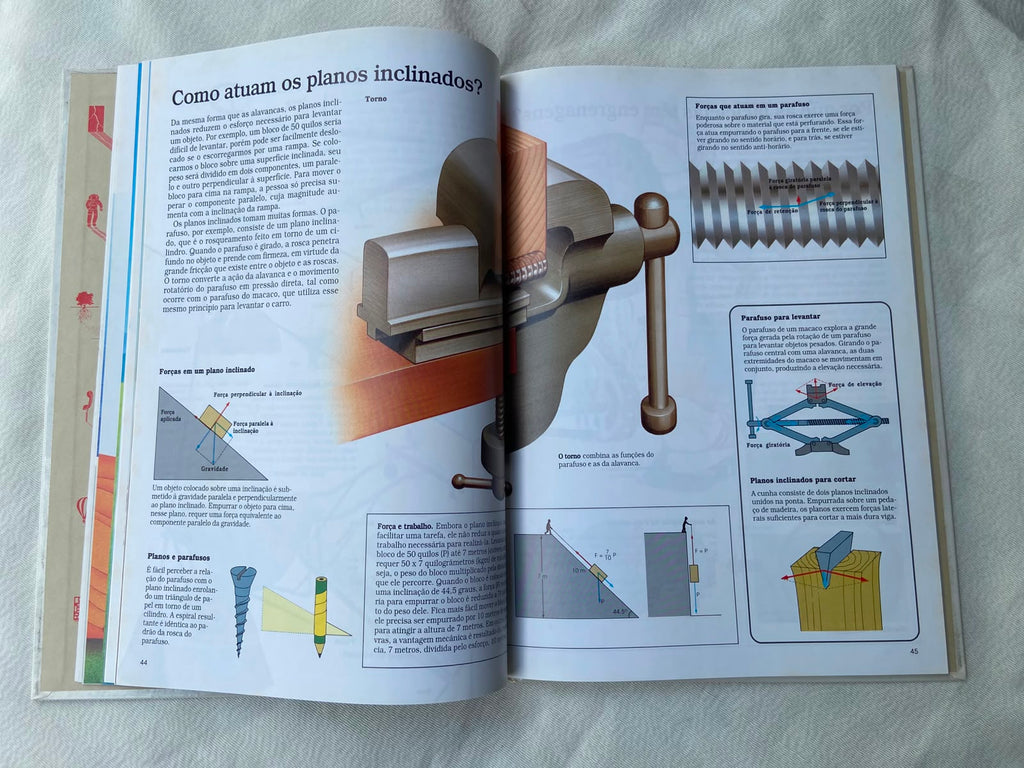 Livro Forças Físicas Ciência E Natureza Coleção Time Life (Usado)