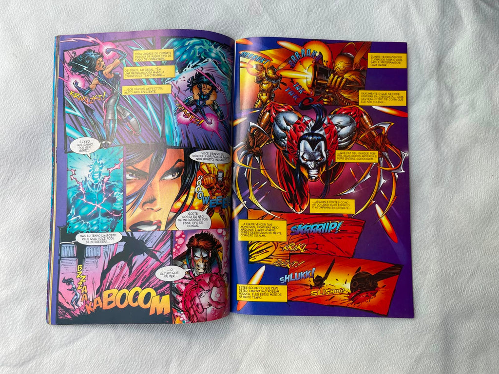 Gibi Cyber Force 9 Marc Silvestri Junho 1997 (Usado)