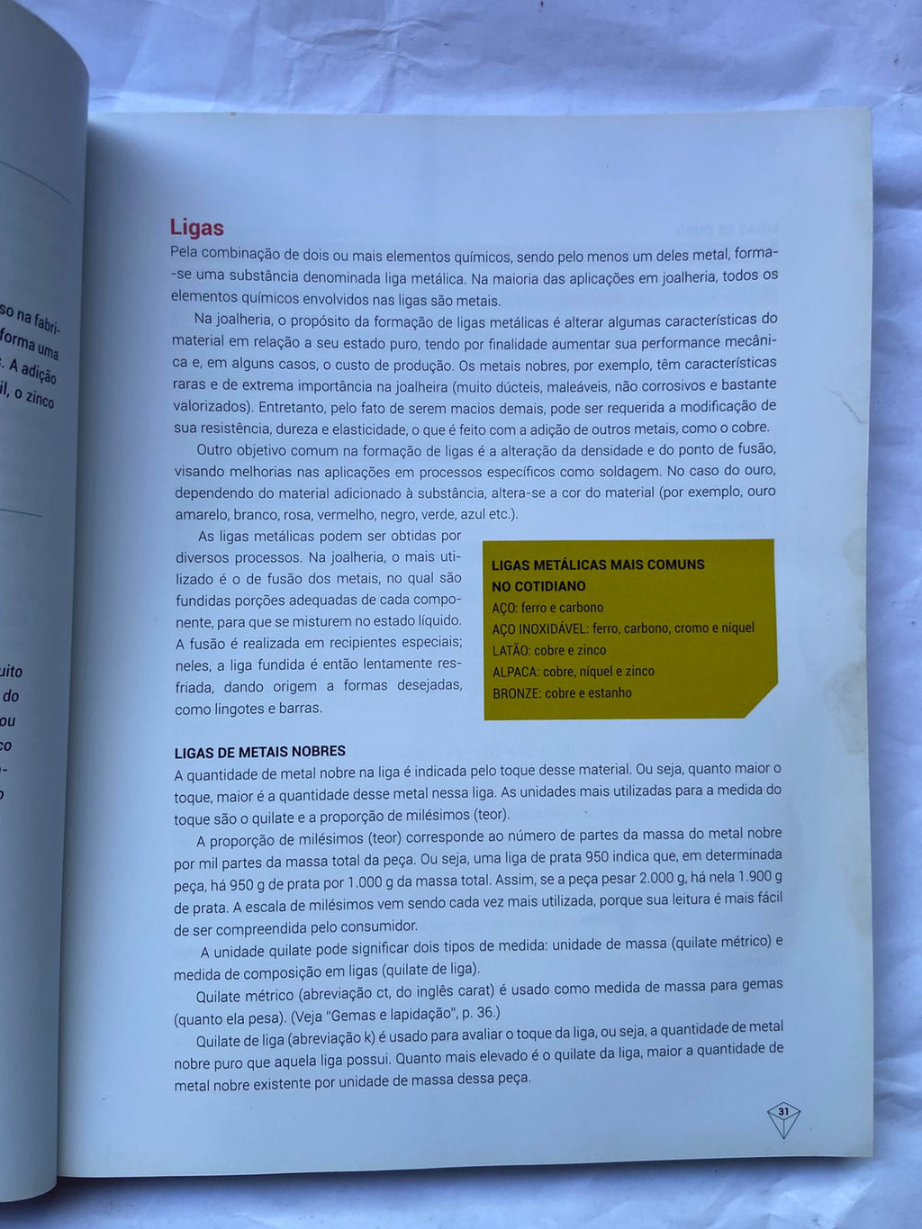 Livro Joias Fundamentos Processos E Técnicas 2013 (Usado)
