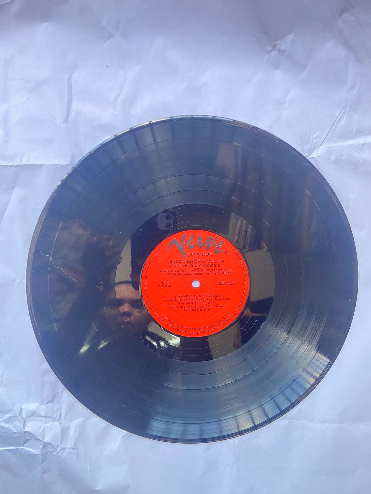 Lp Jazz History The Newport Years Ll 1974 Vol 19 (Usado)
