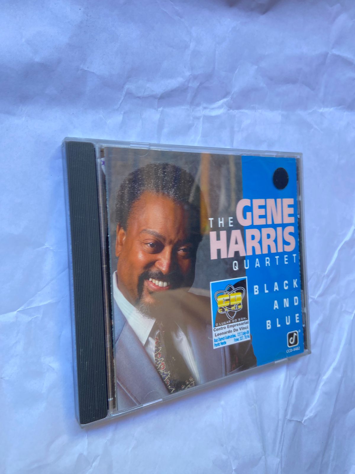 Cd The Gene Harris Quartet Black And Blue 1991 (Usado)