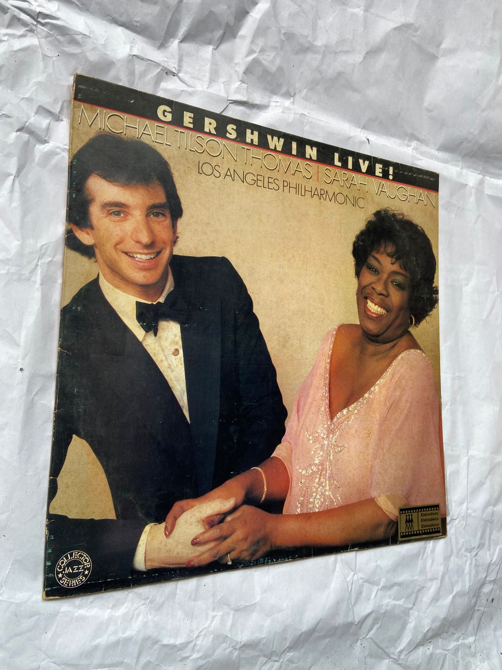 Lp Gershwin Live Michael Tilson Thomas Sarah Vaughan (Usado)