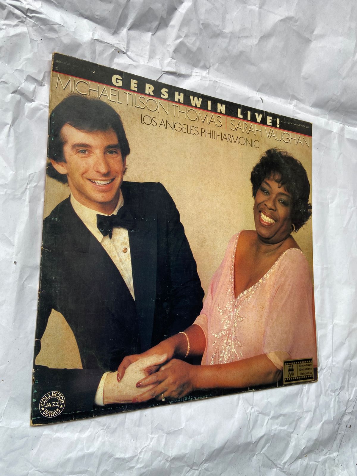 Lp Gershwin Live Michael Tilson Thomas Sarah Vaughan (Usado)