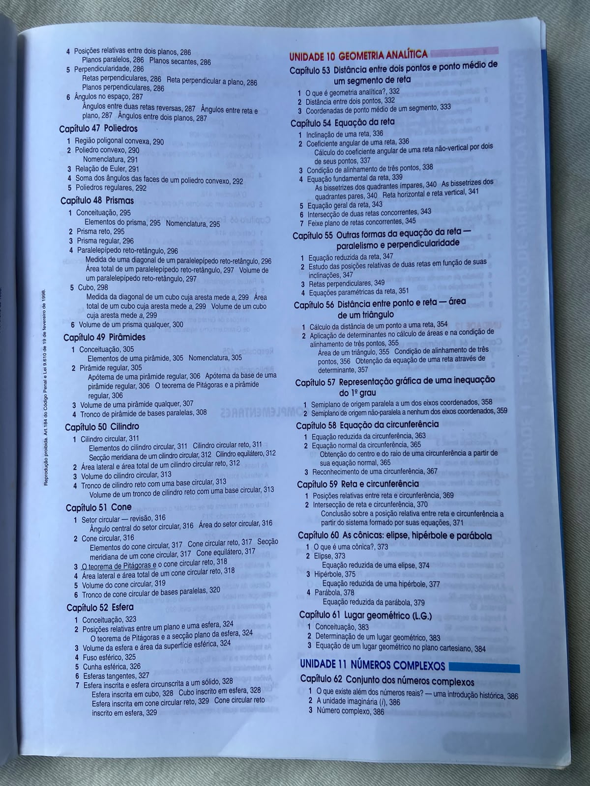 Livro Matemática Manoel Paiva Coleção Base Vol Único (Usado)