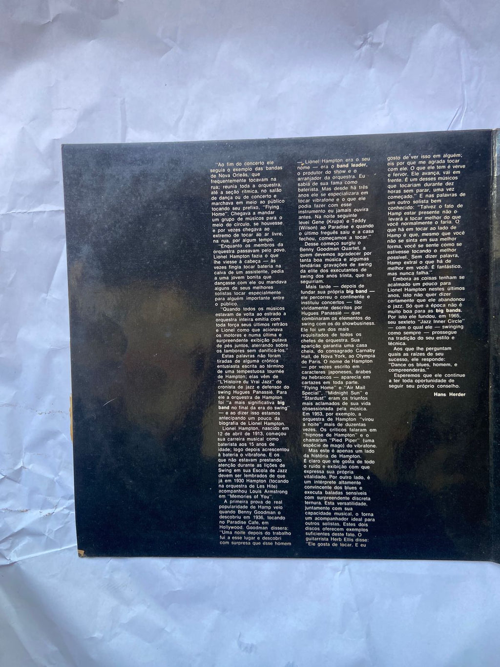 Lp Jazz History Lionel Hampton 1973 Vol 5 (Usado)