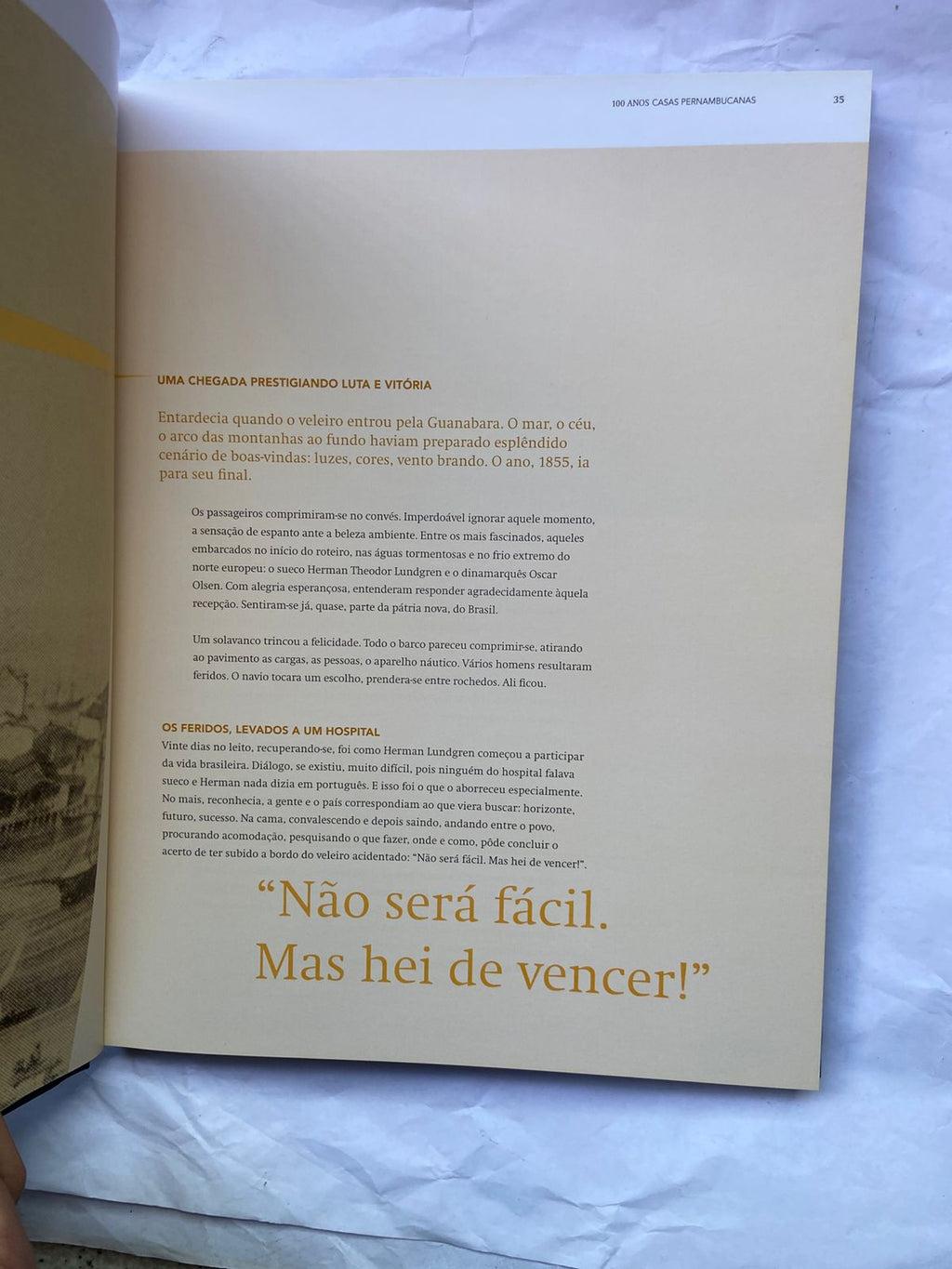 Livro 100 Anos Pernambucanas Com A Família Brasileira 2008 (Usado)
