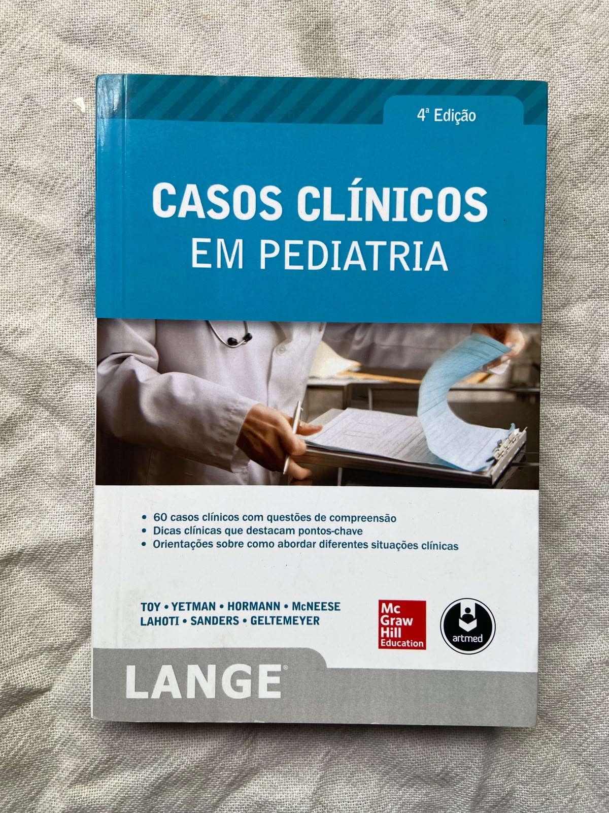 Livro Casos Clínicos Em Pediatria 4 Edição (Usado)