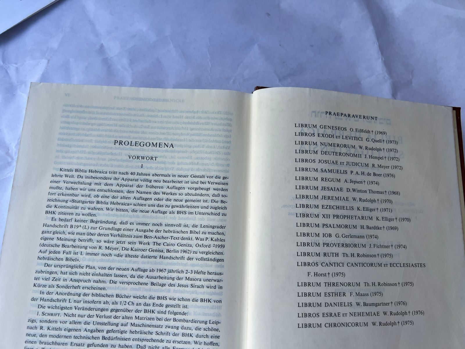 Bíblia Hebraica Stuttgartensia Deutsche Bibelgesellschaft (Usado)