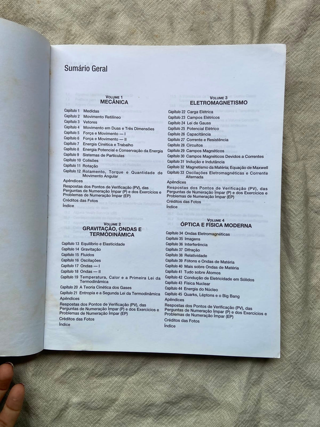 Livro Fundamentos De Física 1 Mecânica 6 Edição 2002 (Usado)