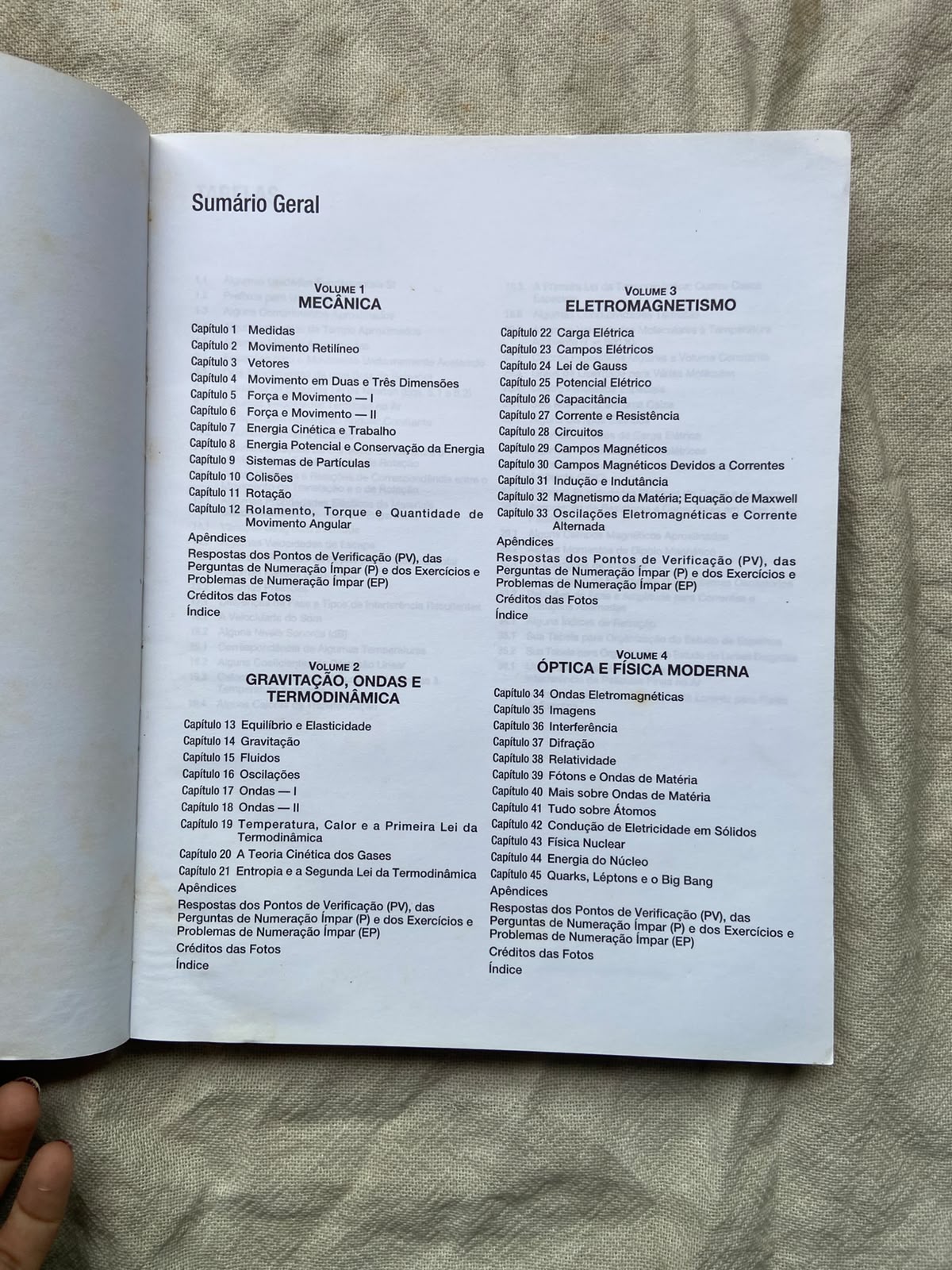 Livro Fundamentos De Física 1 Mecânica 6 Edição 2002 (Usado)