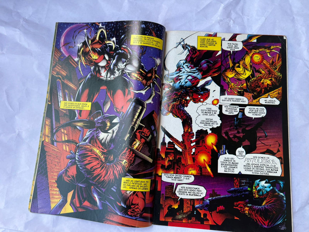 Gibi Cyber Force 10 Marc Silvestri Julho 1997 (Usado)