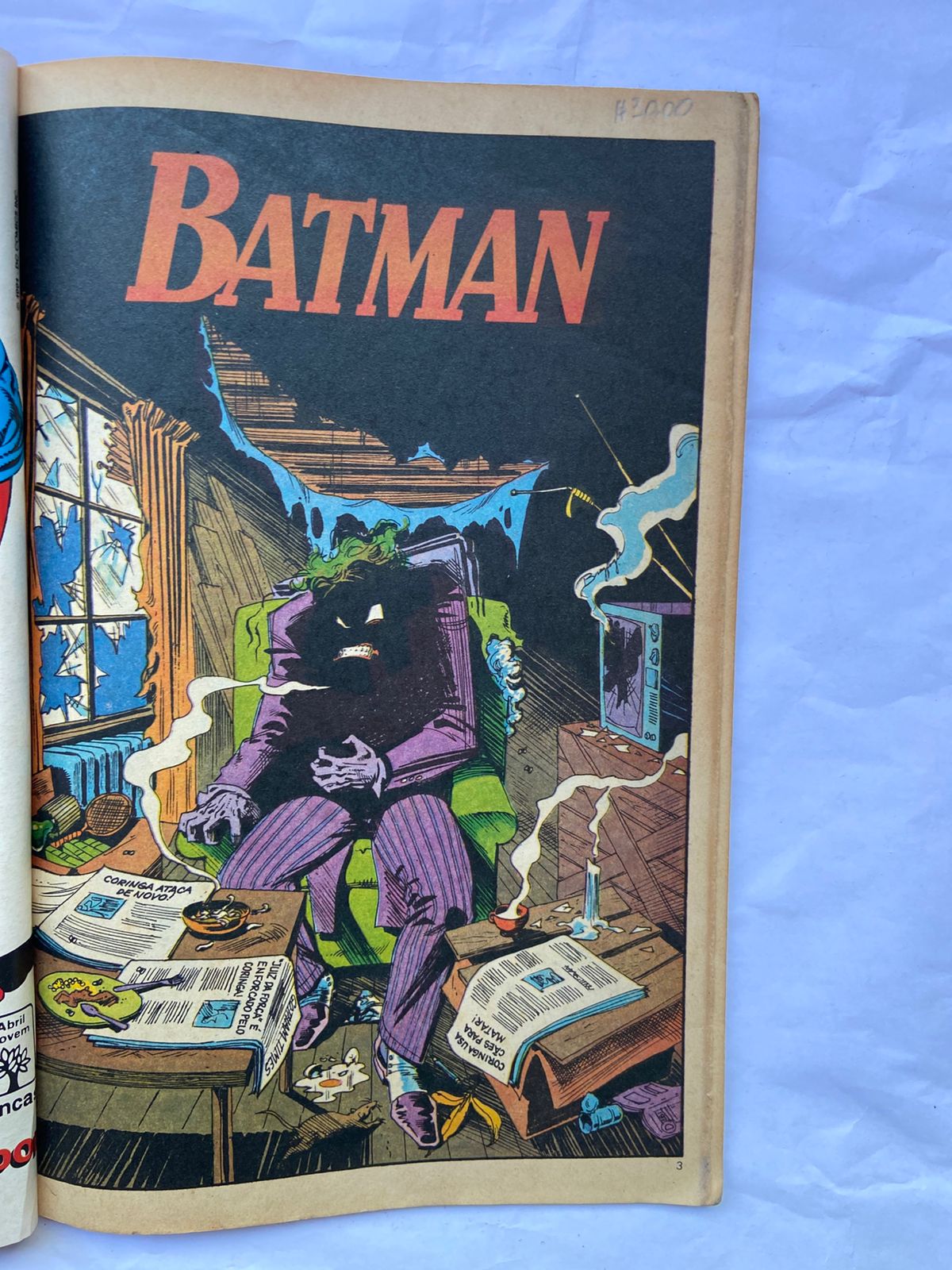 Gibi Batman O Coringa Voltou Número 17 (Usado)