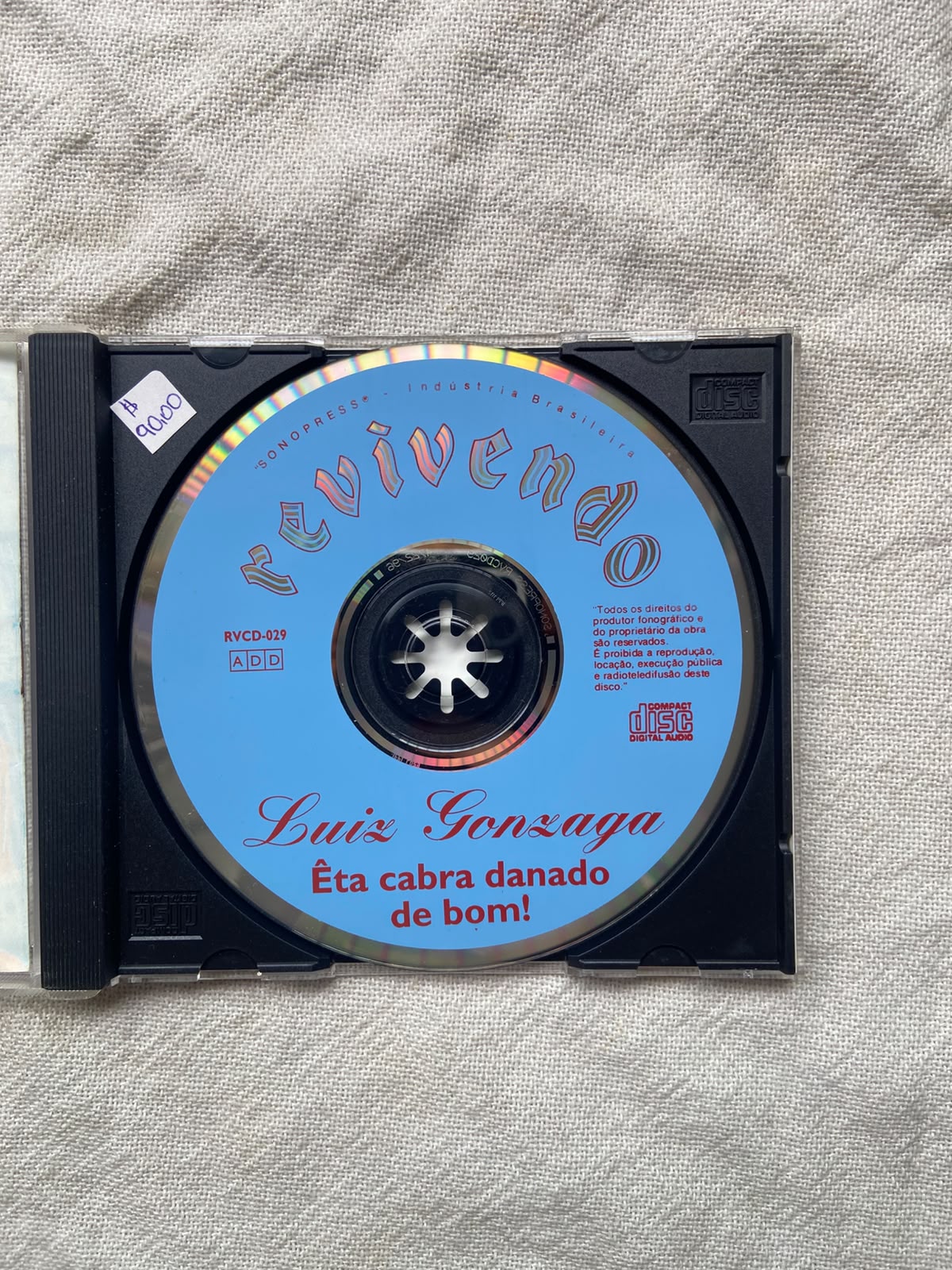 Cd Revivendo Luiz Gonzaga Êta Cabra Danado De Bom (Usado)