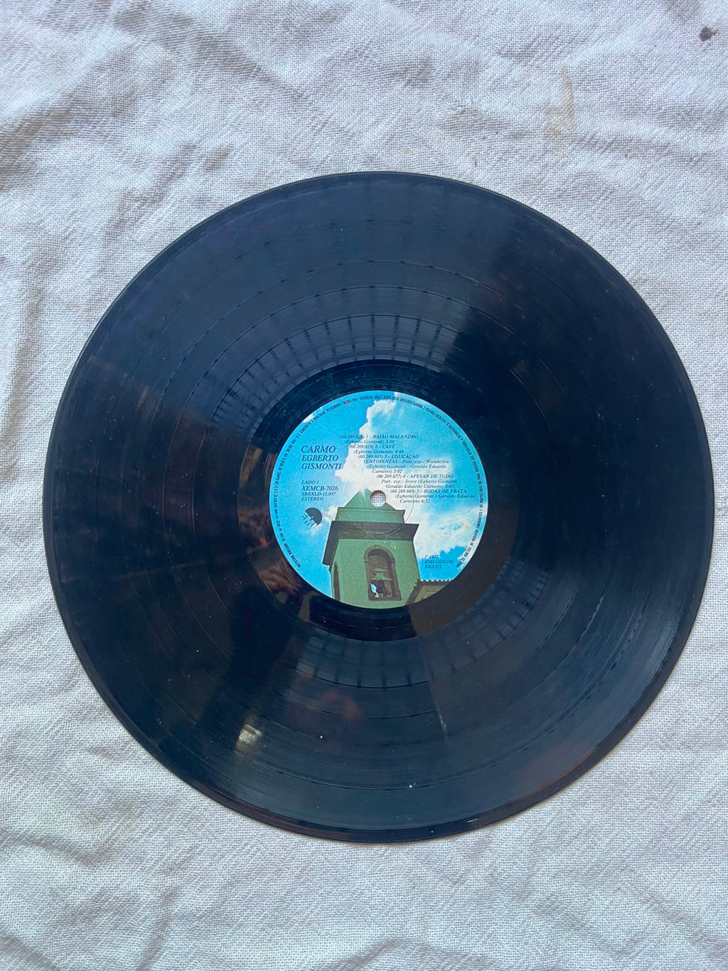 Lp Carmo Egberto Gismonti 1977 (Usado)