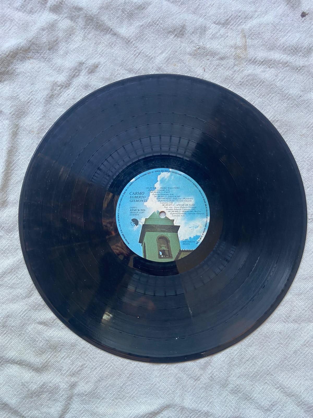 Lp Carmo Egberto Gismonti 1977 (Usado)