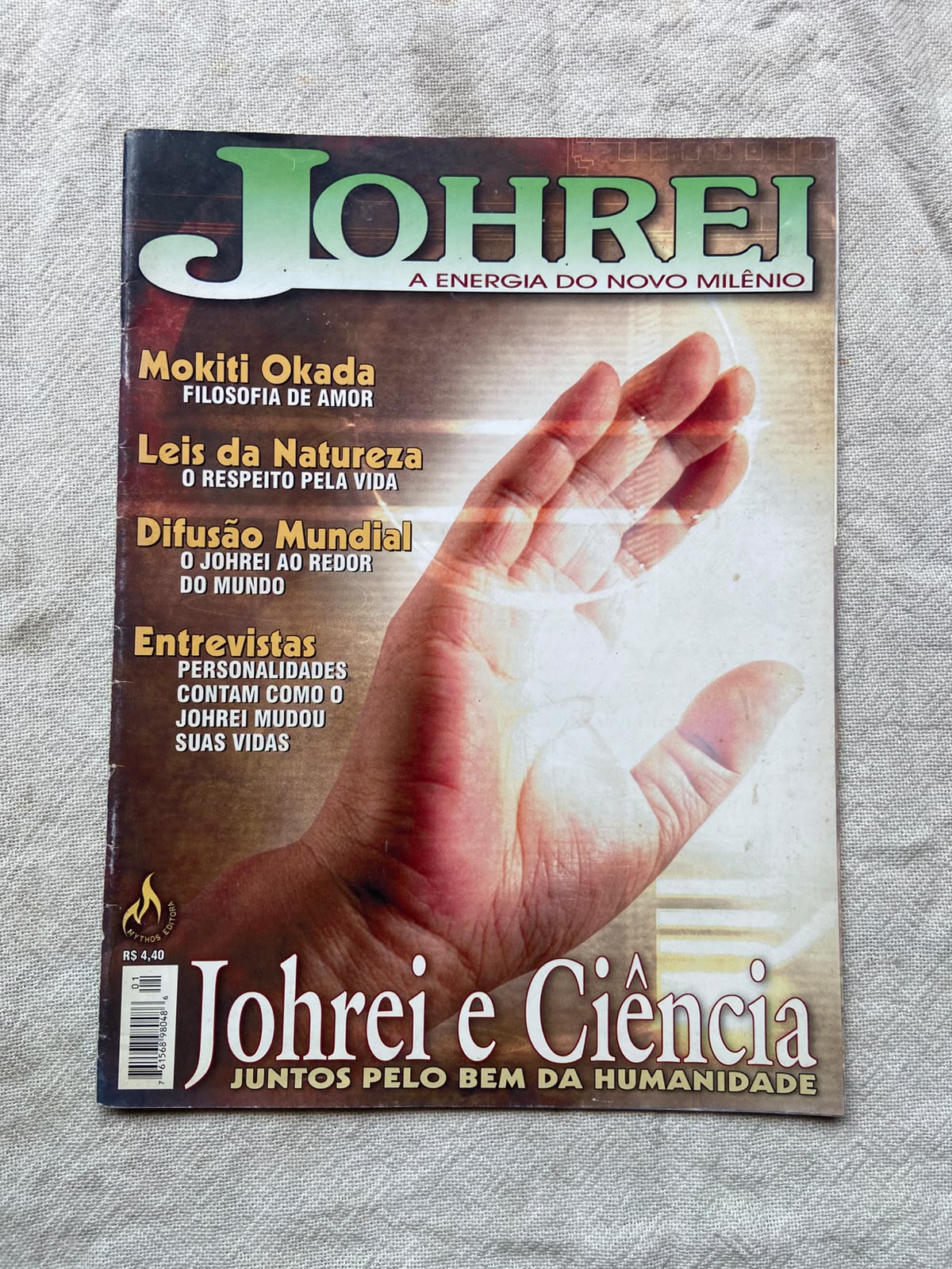 Revista Johrei A Energia Do Novo Milênio Número 1 (Usado)