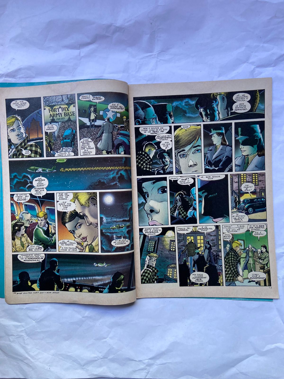 Gibi As Aventuras Do Capitão América Numero 1 (Usado)