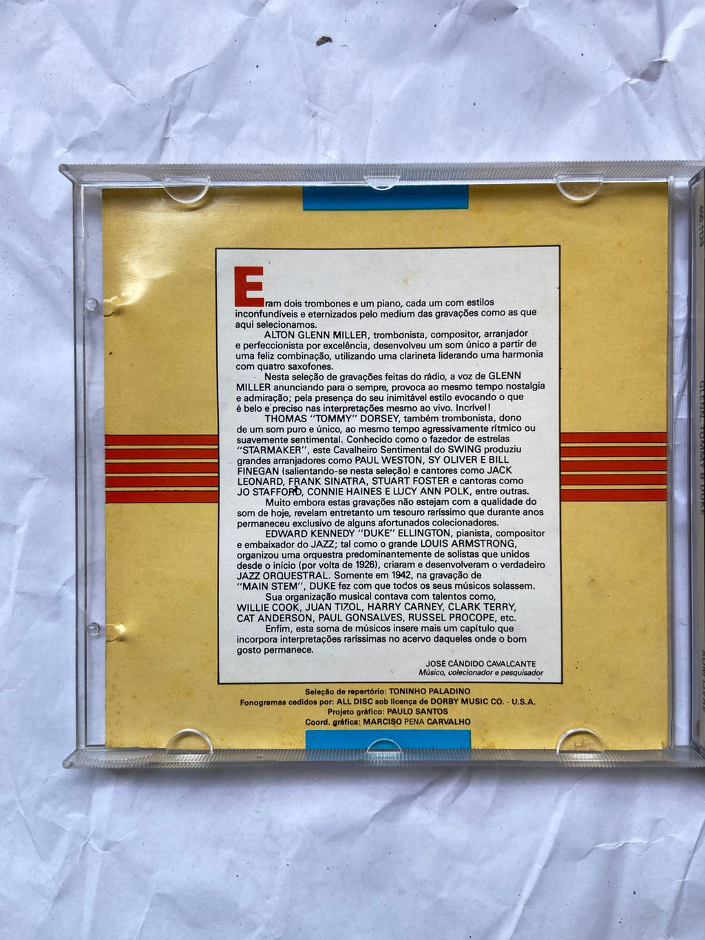 Cd Glenn Tommy E Duke 1982 (Usado)