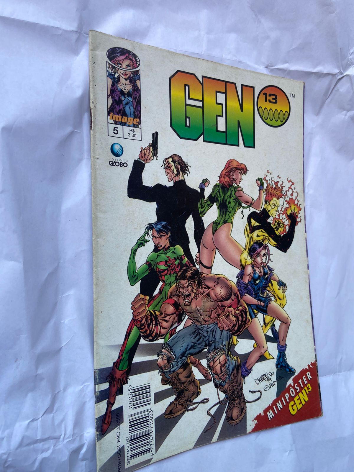 Gibi Gen 13 Número 5 Com Minipôster (Usado)