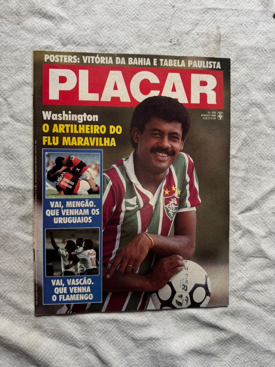 Revista Placar 6 De Maio De 1988 Número 935 (Usado)