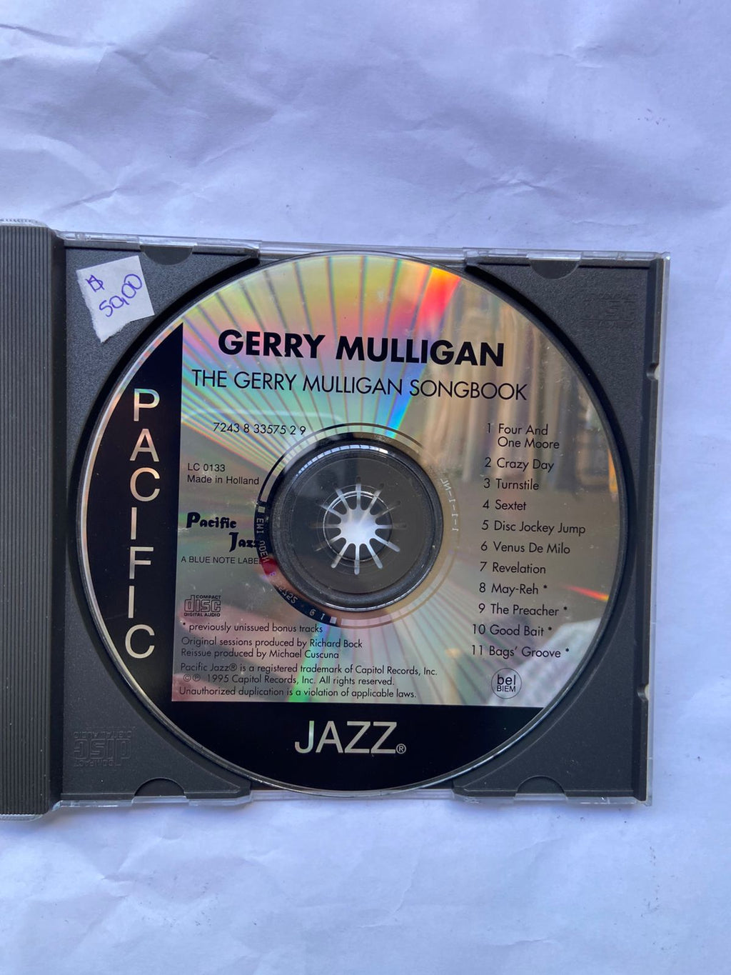 Cd The Gerry Mulligan Songbook 1995 (Usado)