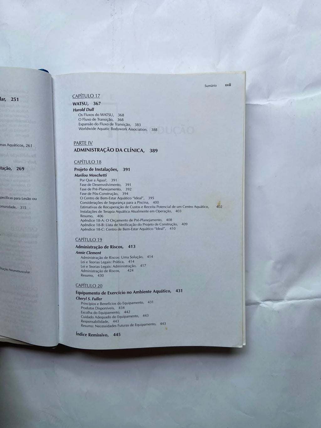 Livro Reabilitação Aquática 1 Edição 2000 (Usado)