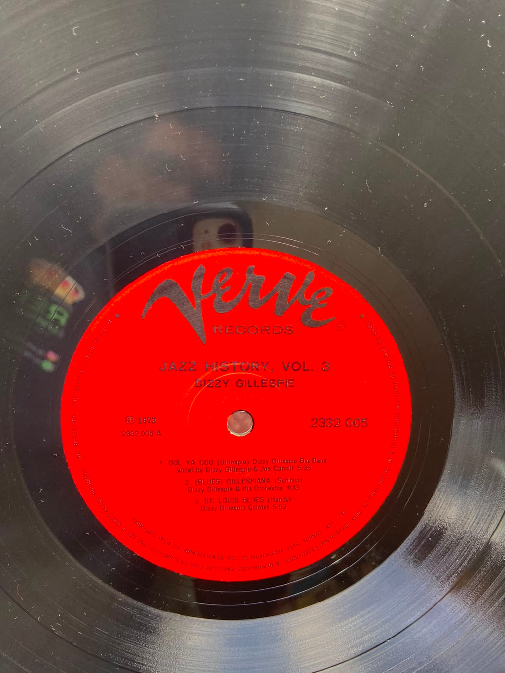 Lp Dizzy Gillespie Jazz History Vol 3 Duplo 1973 (Usado)