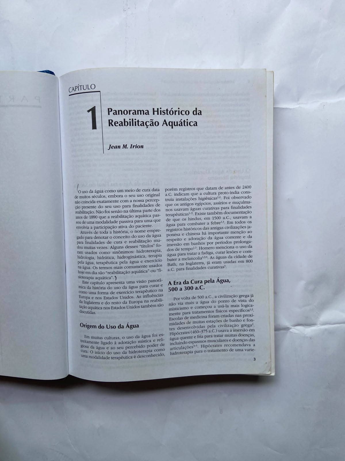 Livro Reabilitação Aquática 1 Edição 2000 (Usado)