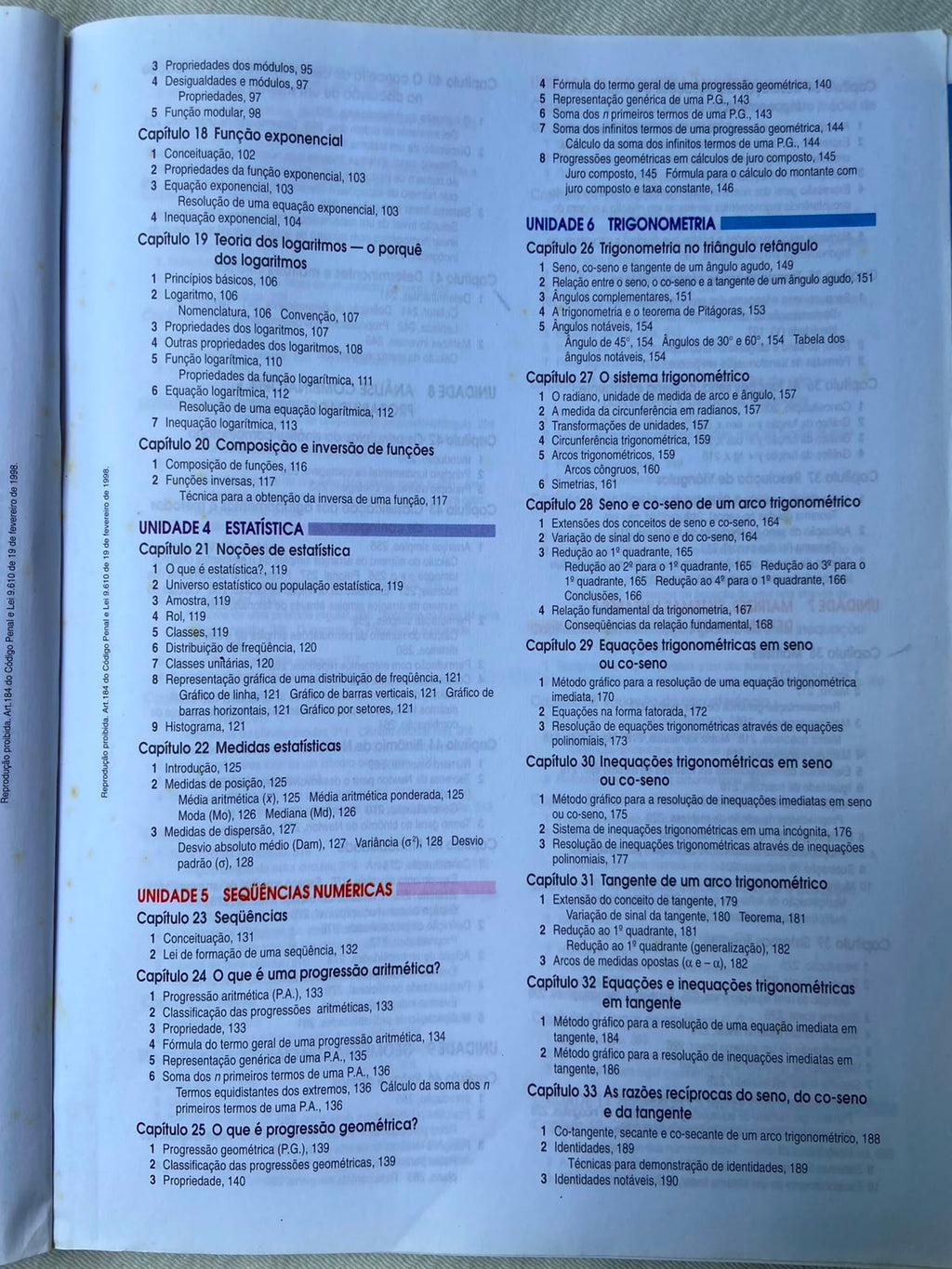 Livro Matemática Manoel Paiva Coleção Base Vol Único (Usado)