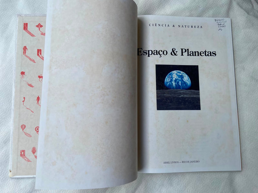 Livro Espaço E Planetas Ciência E Natureza Coleção Time Life (Usado)