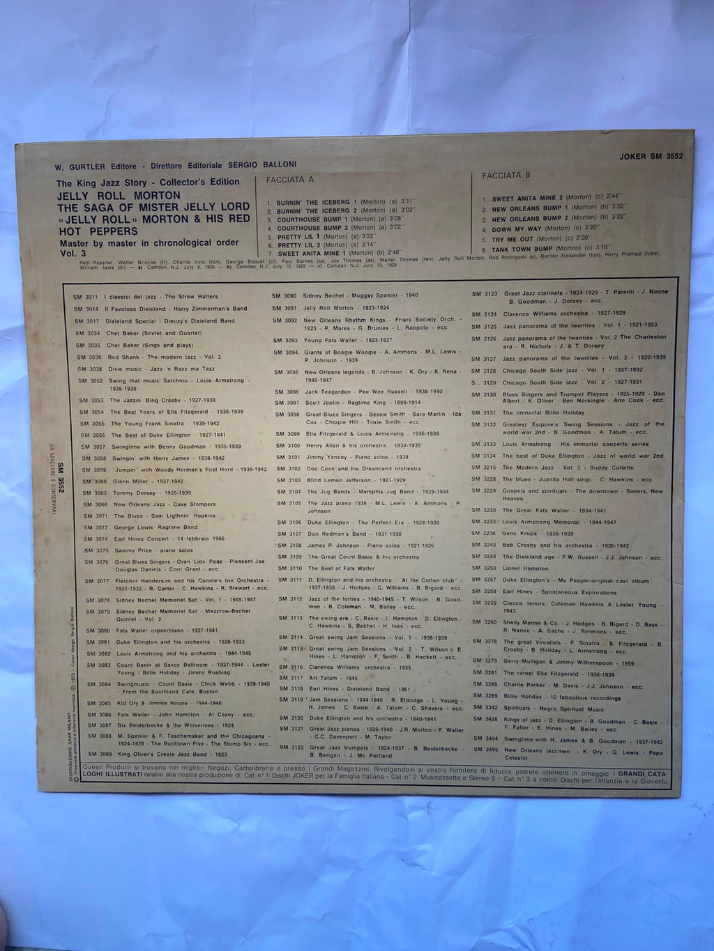 Lp Jelly Roll Morton (Usado)