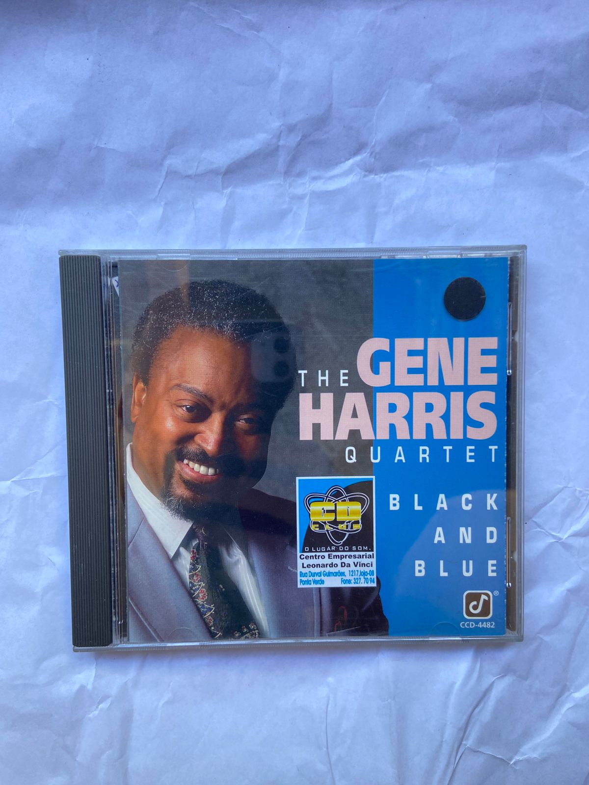 Cd The Gene Harris Quartet Black And Blue 1991 (Usado)