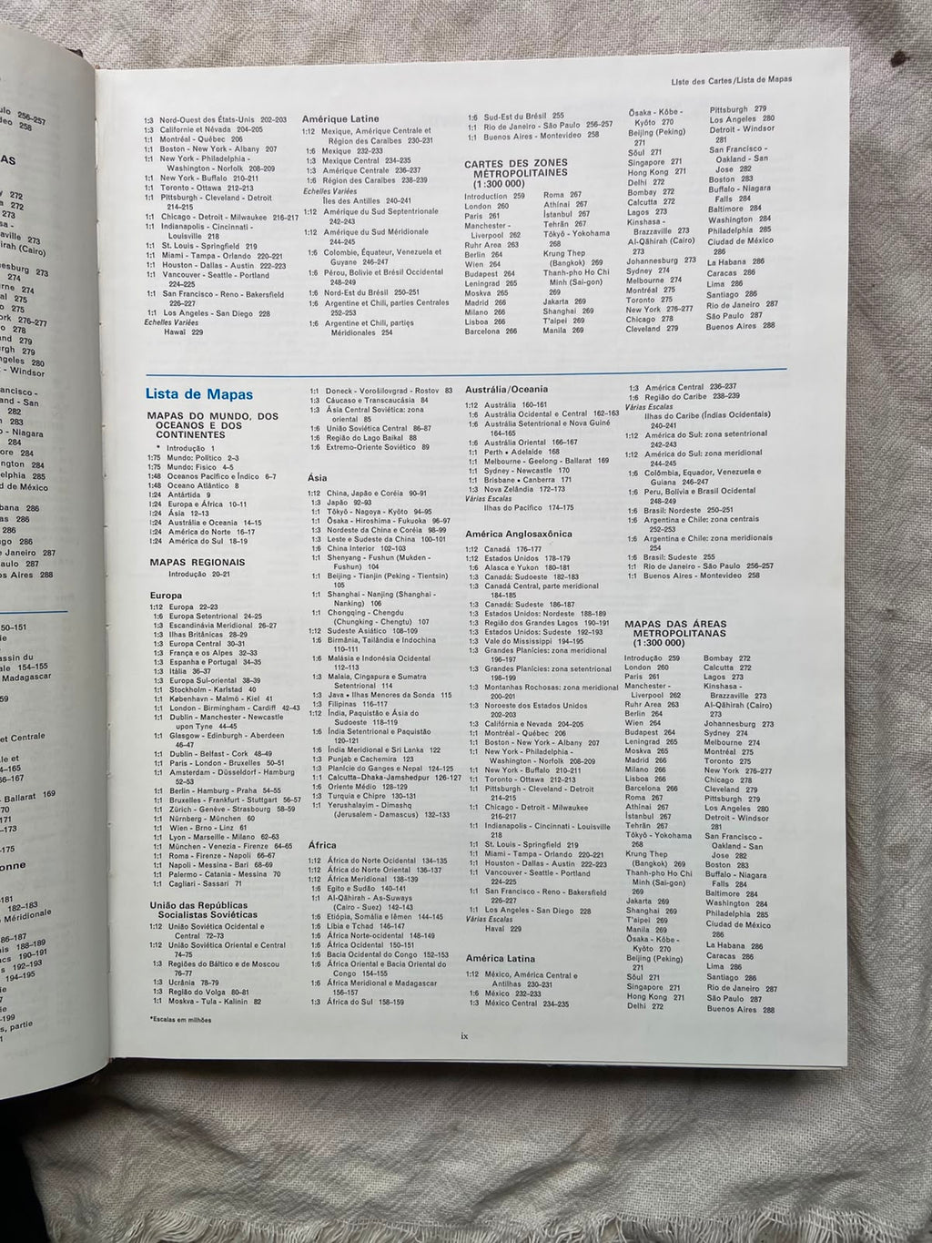 Livro Britannica Atlas 1970 (Usado)