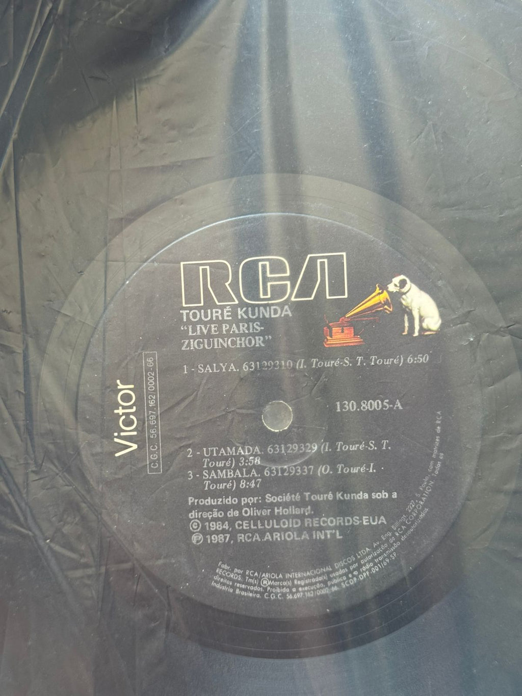Lp Toure Kunda Live Paris Ziguinchor 1987 (Usado)