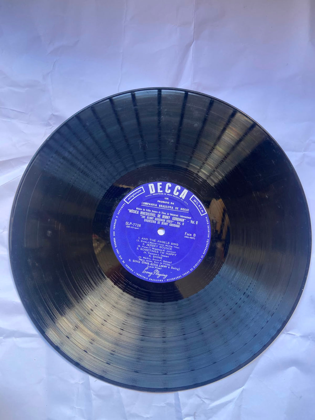 Lp The Benny Goodman Story Com Steve Allen E Donna Vol 2 (Usado)