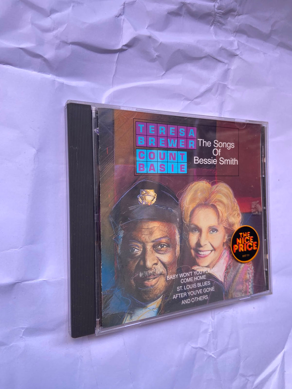 Cd Teresa Brewer Count Basie The Songs Of Bessie Smith (Usado)