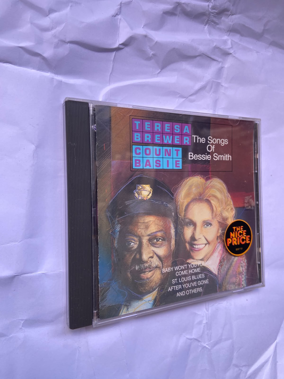 Cd Teresa Brewer Count Basie The Songs Of Bessie Smith (Usado)
