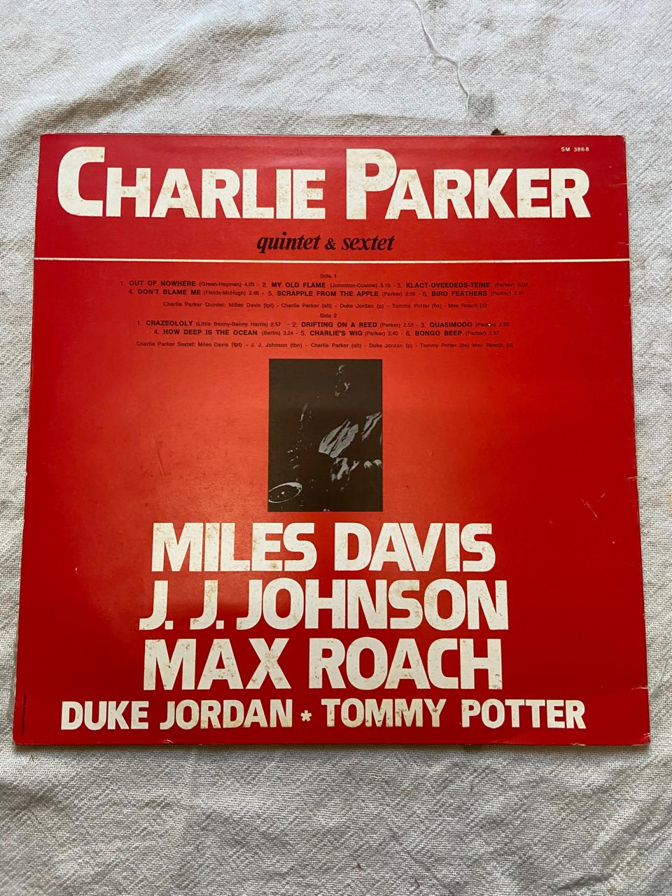 Lp Charlie Parker Quintet E Sextet 1980 Volume 3