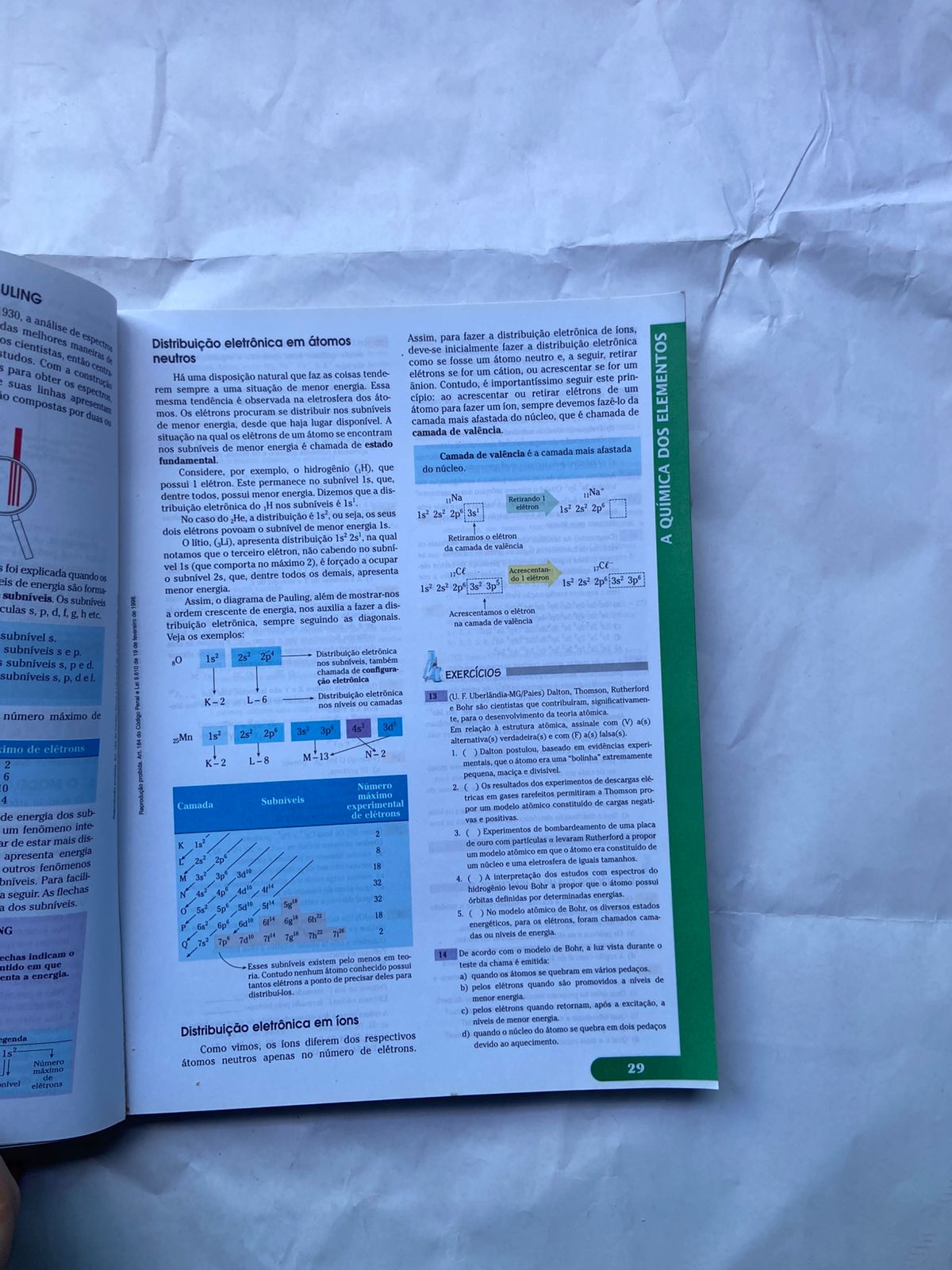 Livro Química Volume Único 1 Edição 2002 (Usado)