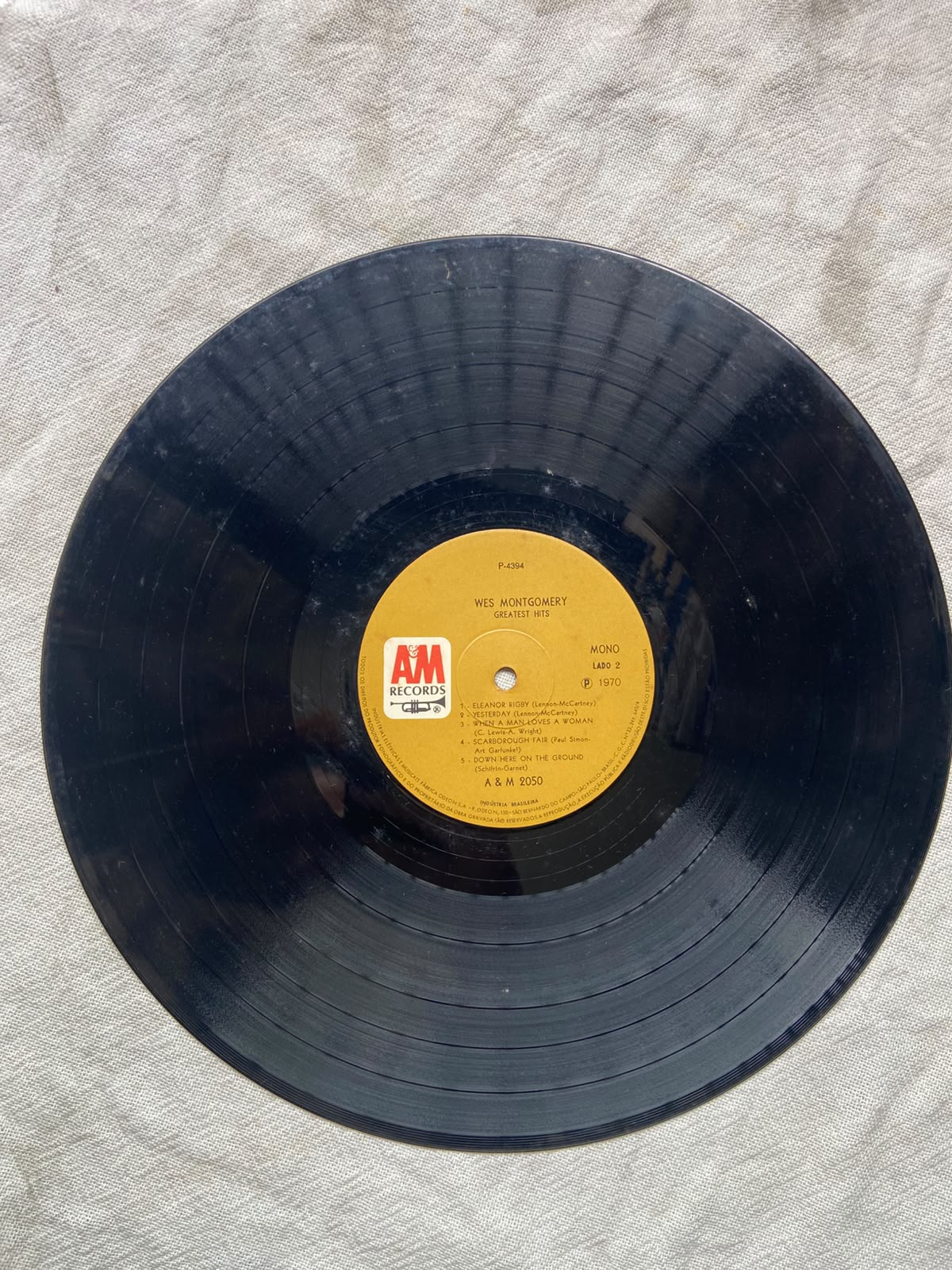 Lp Wes Montgomery Greatest Hits 1970 (Usado)