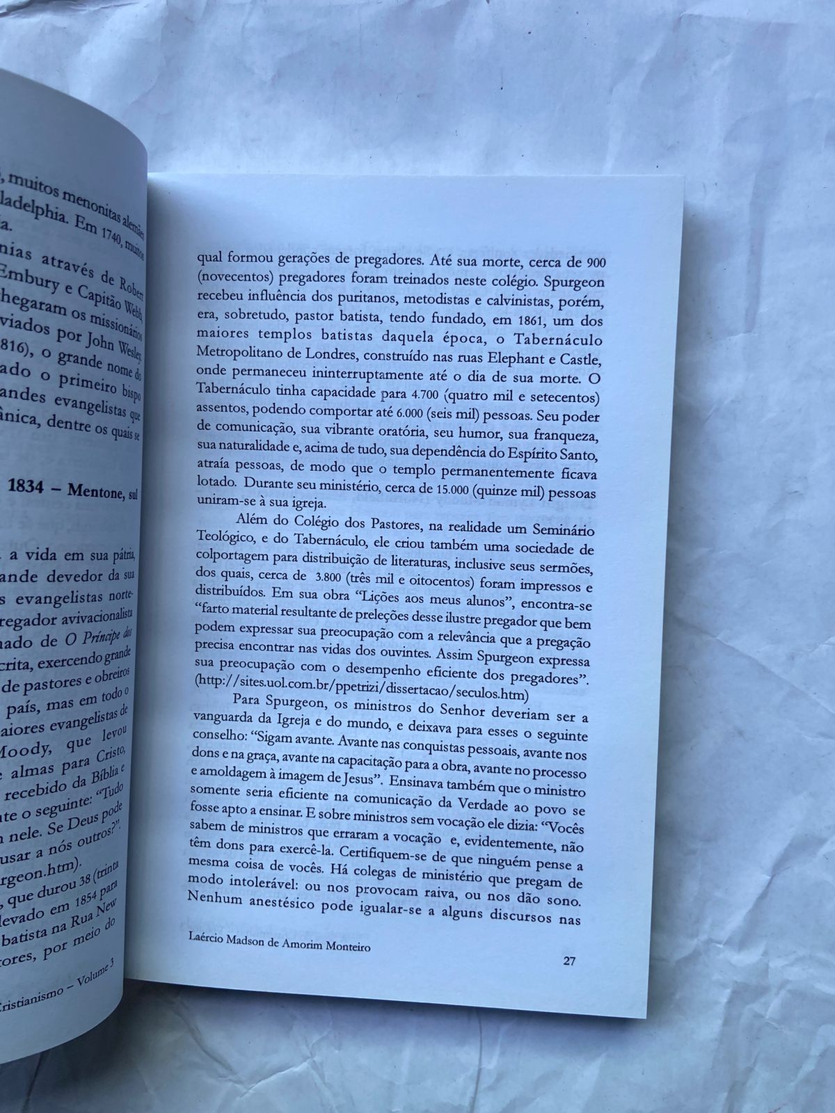 Livro A Saga Do Cristianismo Laercio Monteiro Box 3 Vol 2002 (Usado)