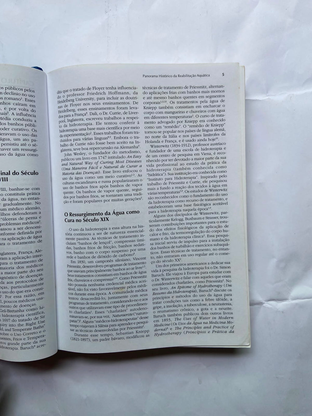 Livro Reabilitação Aquática 1 Edição 2000 (Usado)