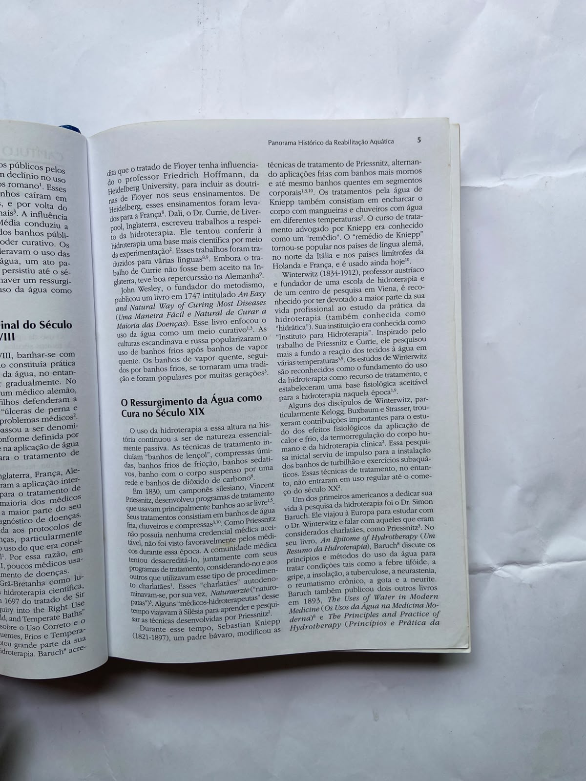 Livro Reabilitação Aquática 1 Edição 2000 (Usado)