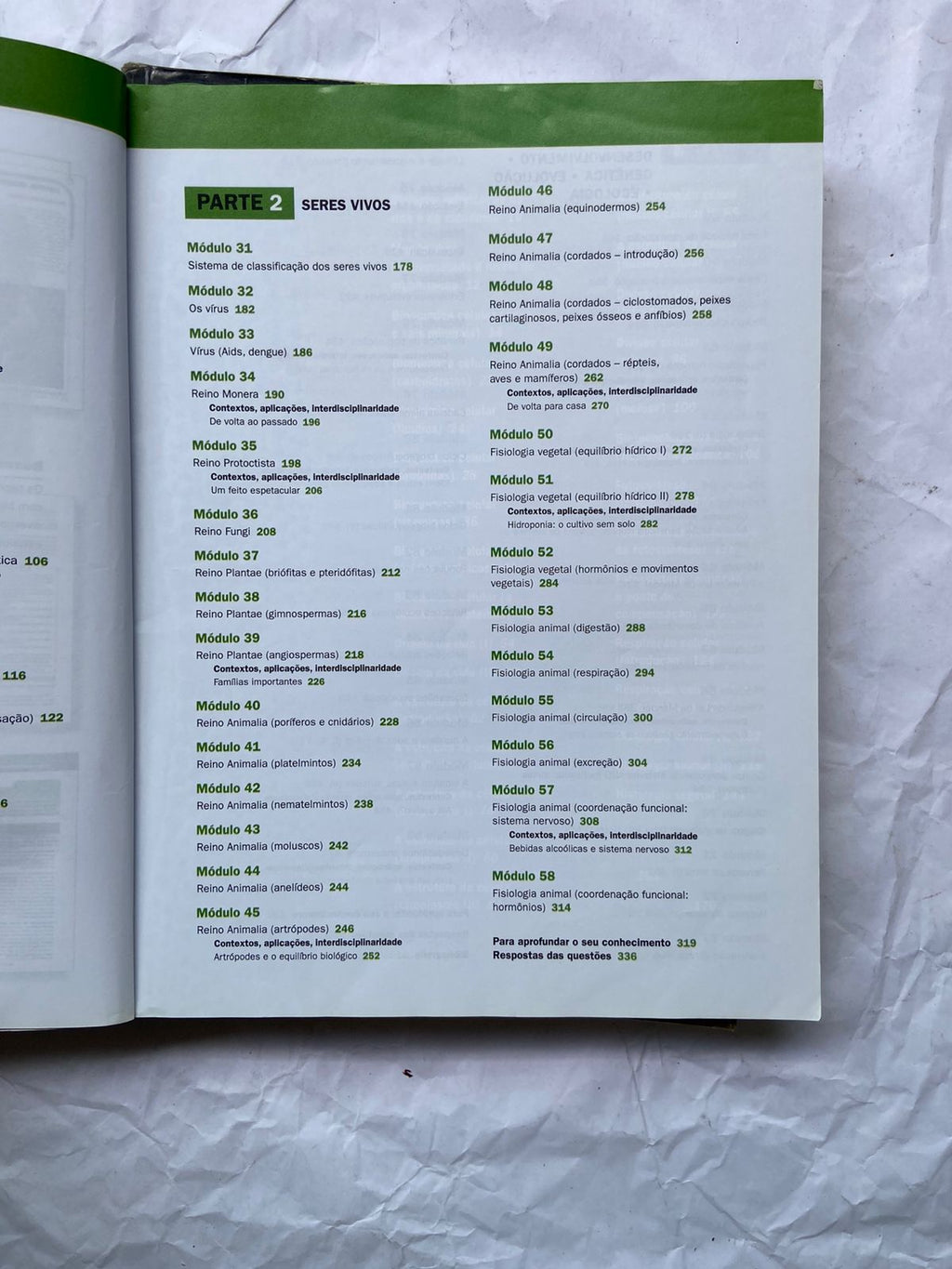 Livro Biologia Box 4 Vol Com Caderno De Revisão E Exercícios (Usado)