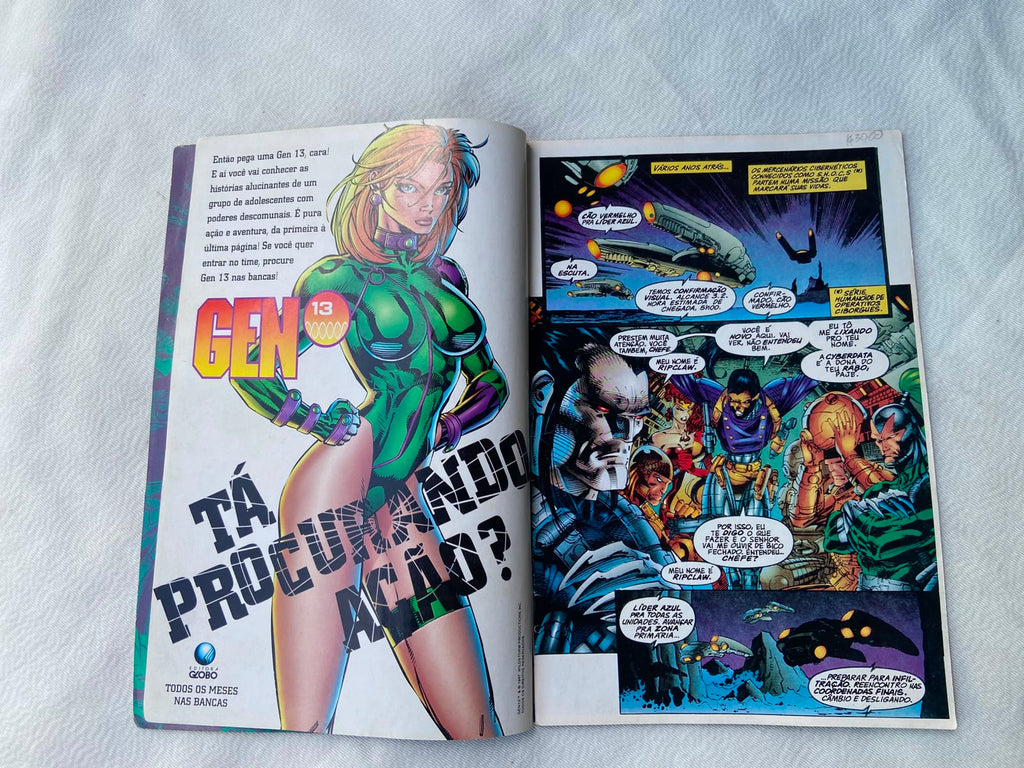 Gibi Cyber Force 7 Marc Silvestri Abril 1997 (Usado)