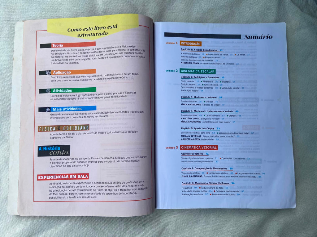 Livro Física História E Cotidiano Coleção Delta Único Prof (Usado)