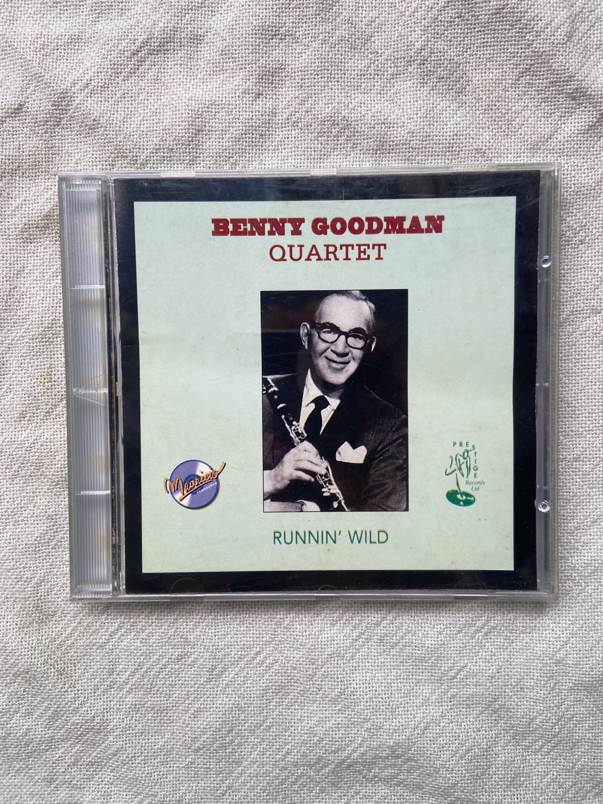 Cd Benny Goodman Quartet Runnin Wild 1995 (Usado)