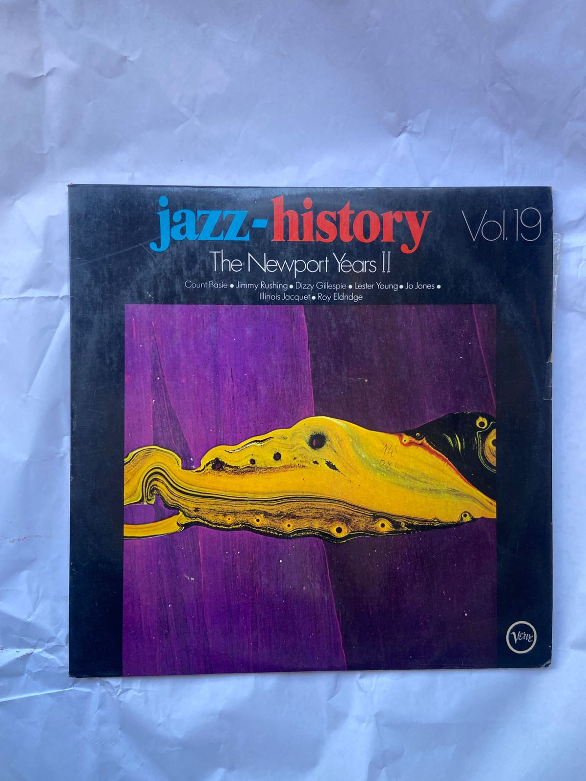Lp Jazz History The Newport Years Ll 1974 Vol 19 (Usado)