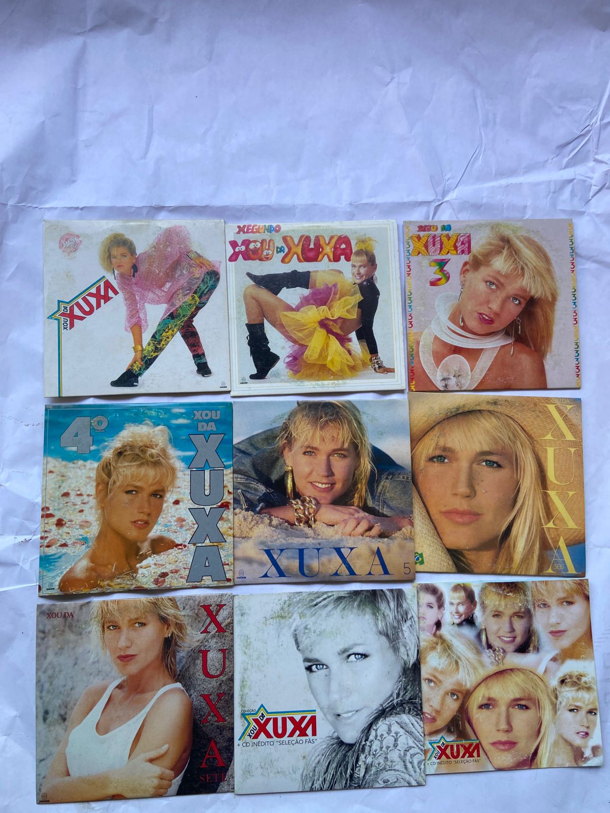 Cd Coleção Xou Da Xuxa E Cd Inédito Seleção De Fãs Box 8 Cds (Usado)
