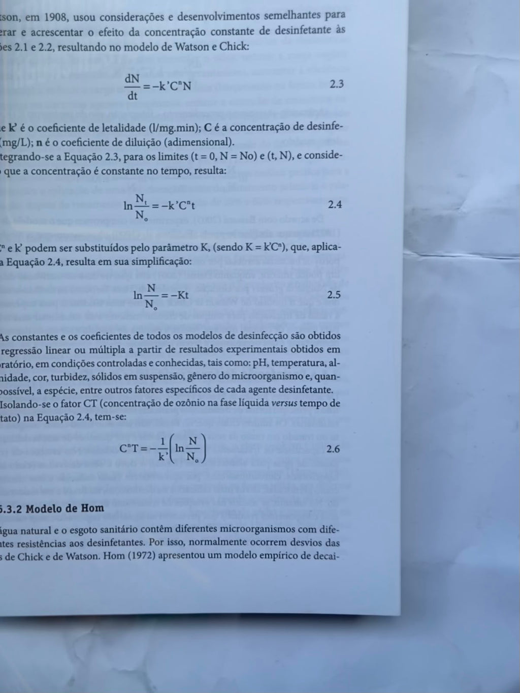 Livro Manual Prático De Tratamento De Água Residuarias 2008 (Usado)